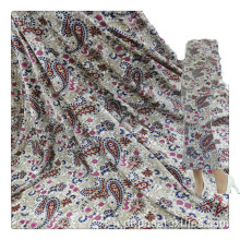 tecido de veludo impresso digital têxtil para vestuário